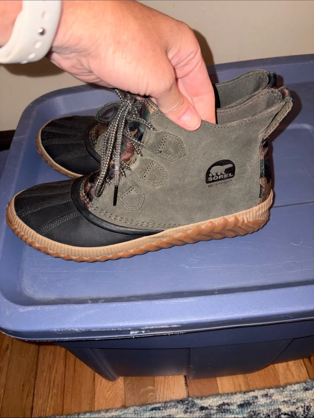 Sorel Out N About Waterproof Lace-Up Boots